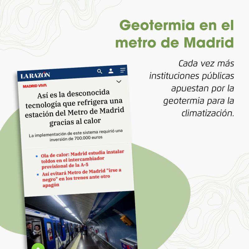 ¡La geotermia sigue ganando terreno en nuestras ciudades! 